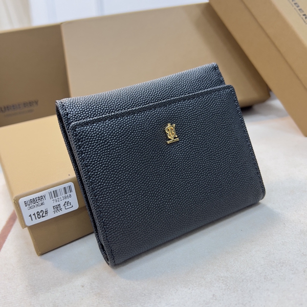 バーバリー財布角部分ディテール
